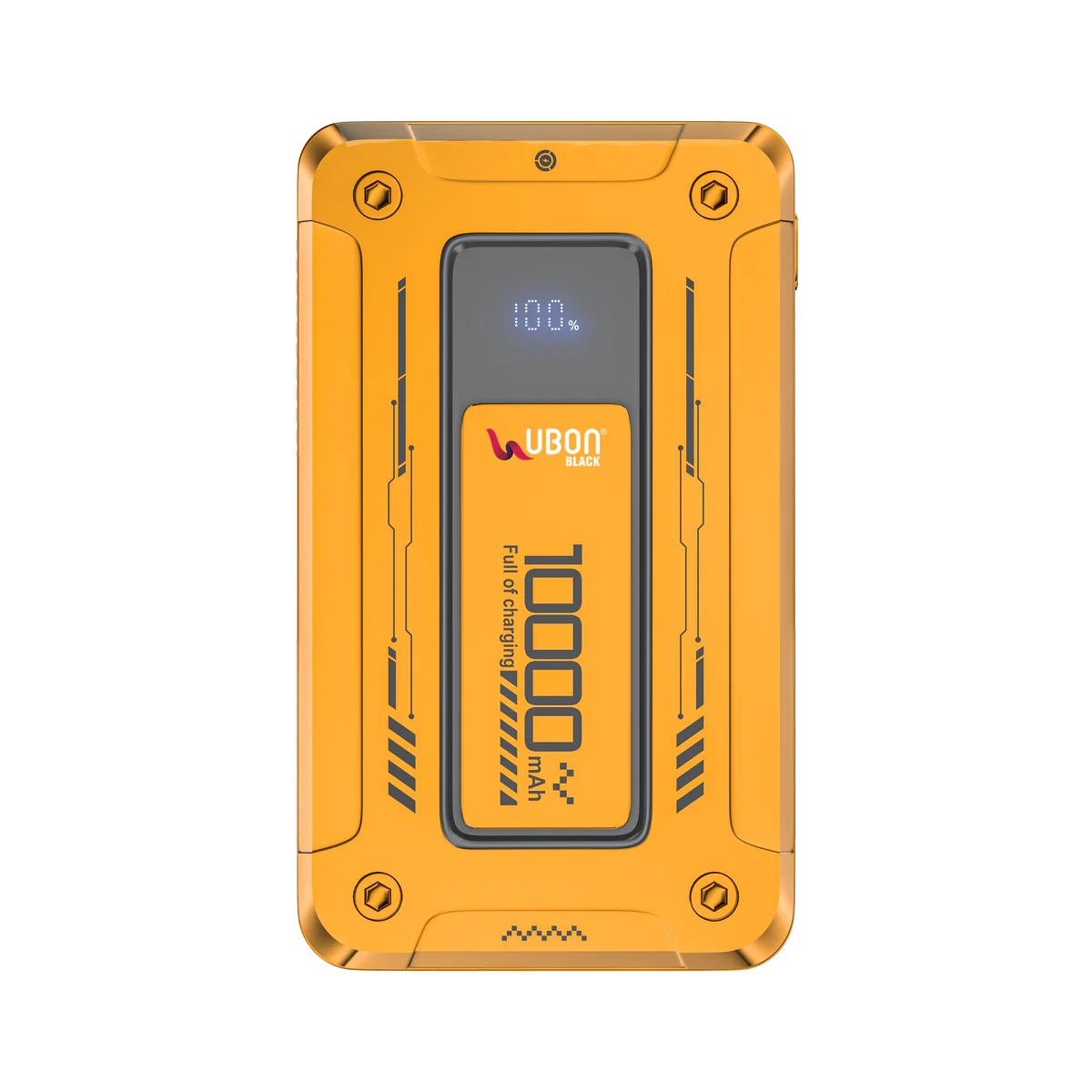UBON PB-X114, 6-in-1 Easy Power: 22.5W Fast Charging Power Bank with Triple Built-in Cables