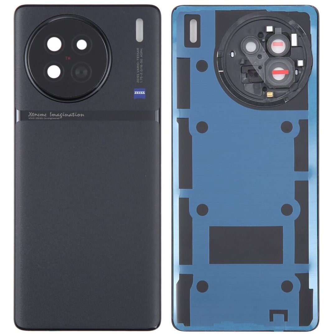 Back Panel Compatible with Vivo X90 - Black