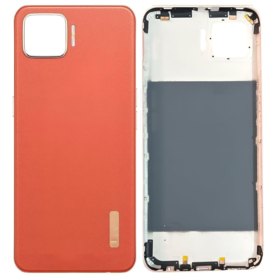 Back Panel Compatible with Oppo F17 – Orange