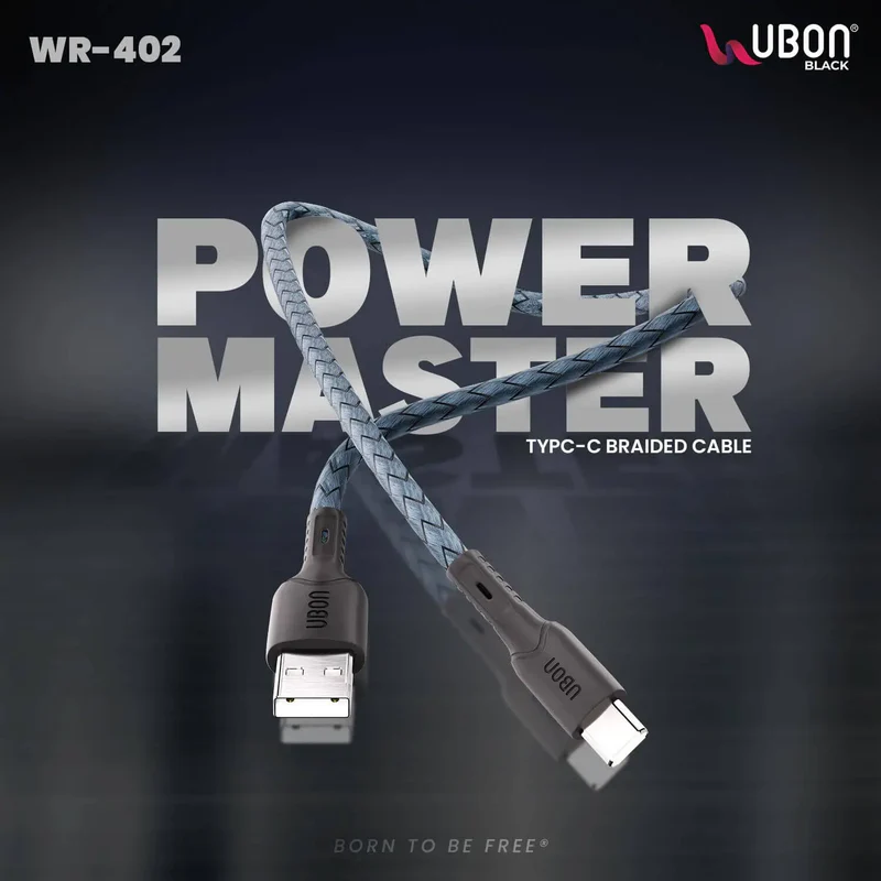 UBON Power Master WR-402 Type-C Cable