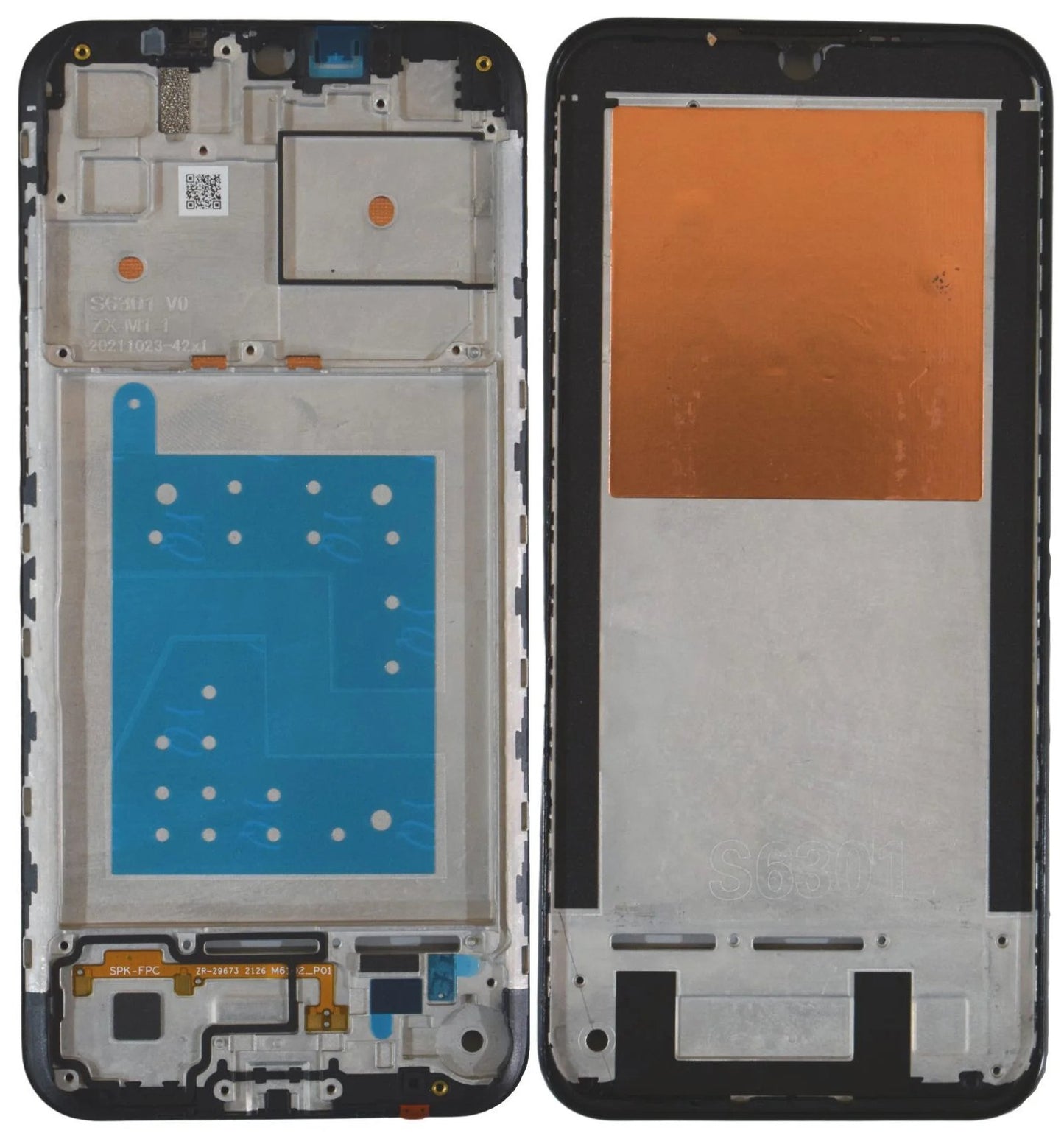 LCD Frame Middle Chassis for Motorola Moto E6i (XT2053-5) - (Black)
