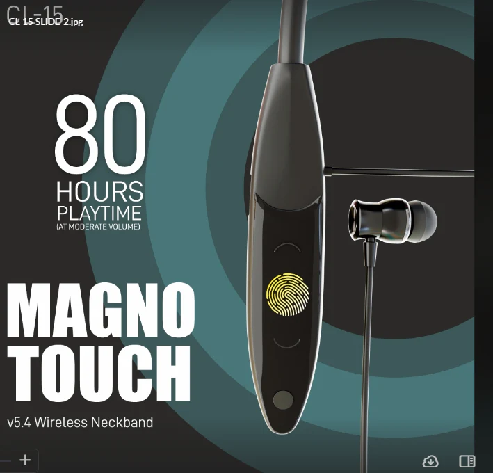 UBON CL-15 Magno Touch Neckband for best audio