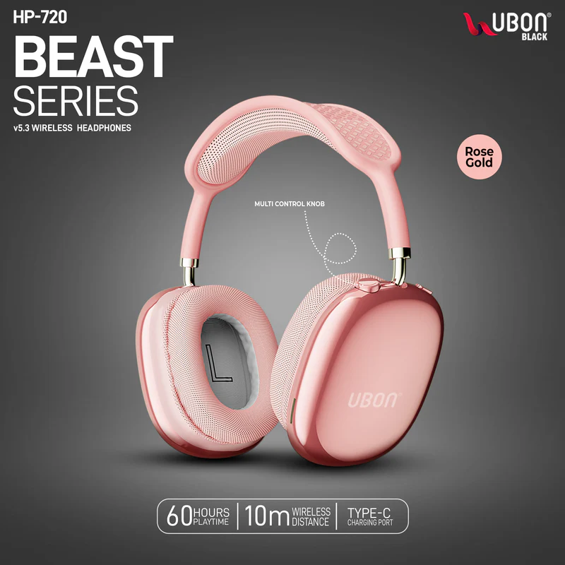UBON HP-720 Beast Series Designer Headphones