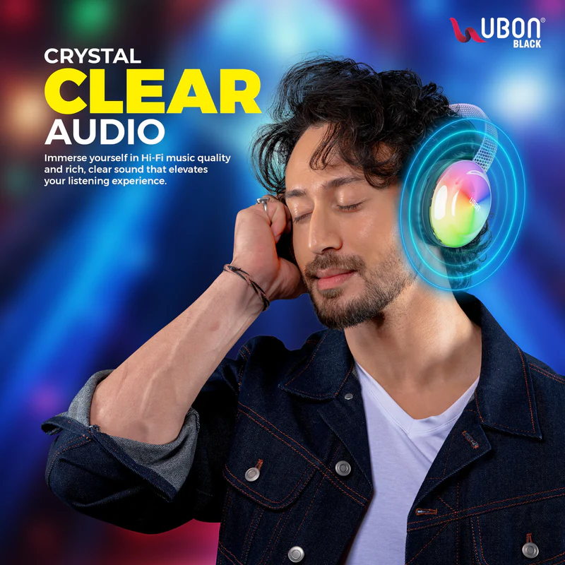 UBON HP-750 Lightup 2.0 Featuring RGB Light Effects