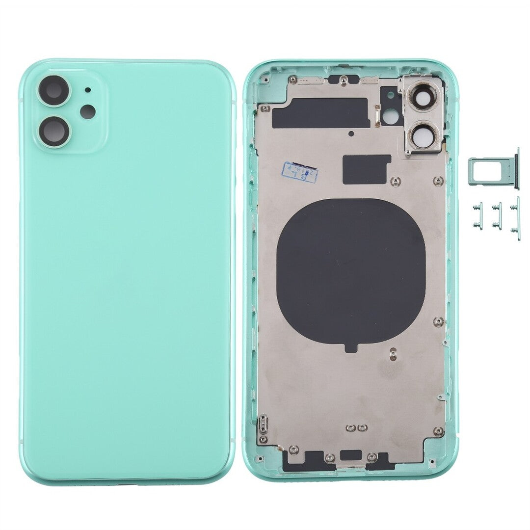 Full Body Housing Compatible with Apple iPhone 11 - Black