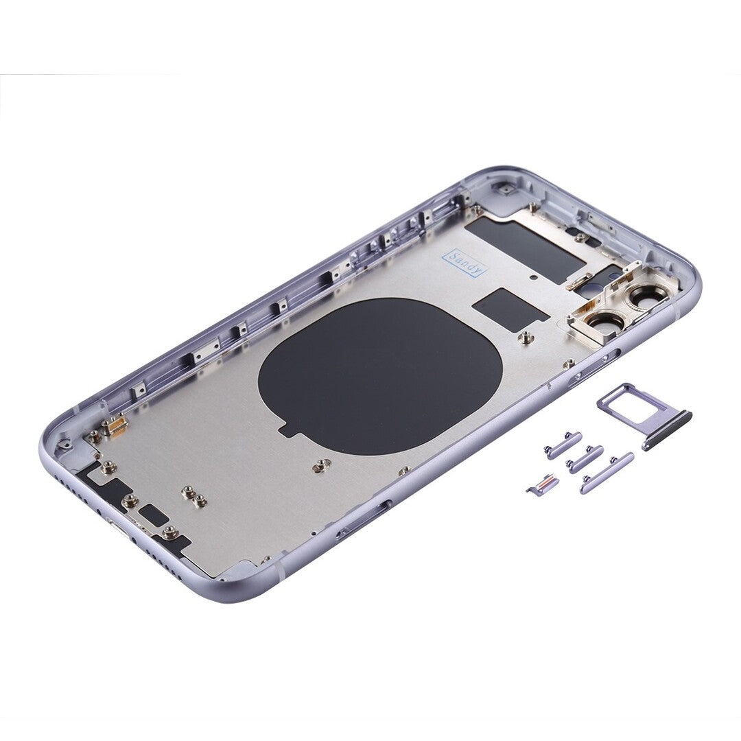 Full Body Housing Compatible with Apple iPhone 11 - Black