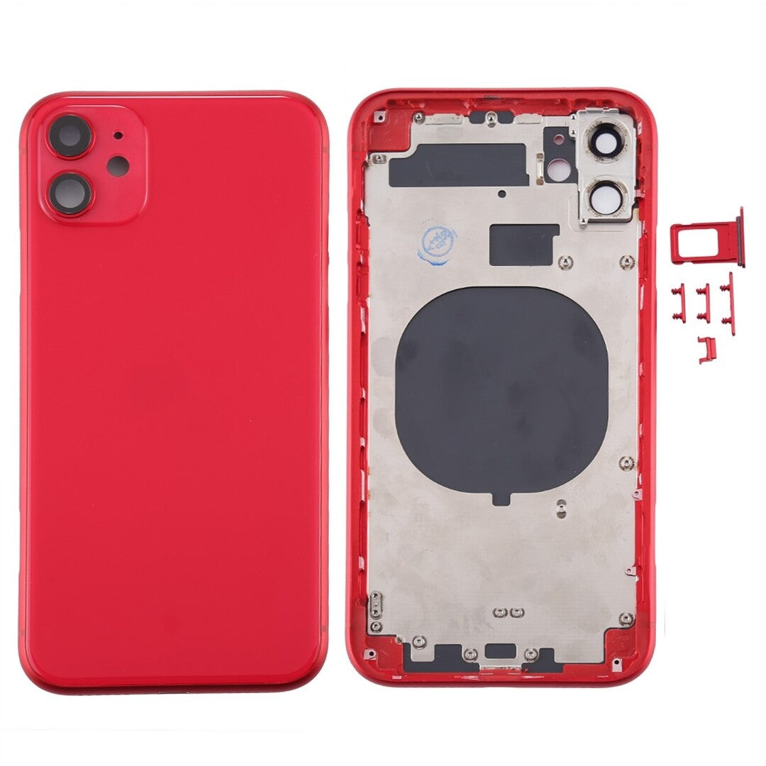 Full Body Housing Compatible with Apple iPhone 11 - Black