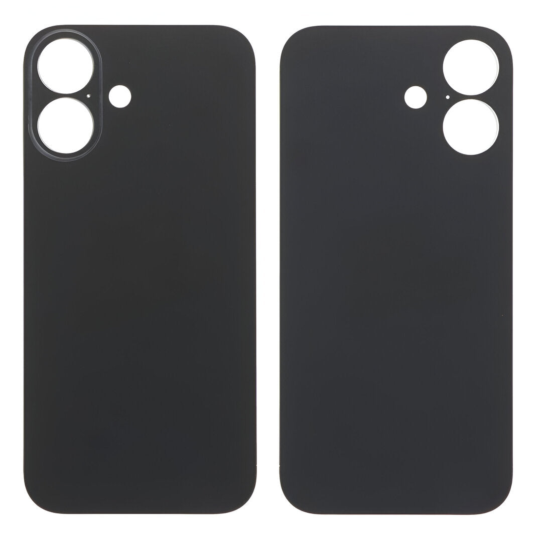Back Panel Glass Compatible for Apple iPhone 16 - Black