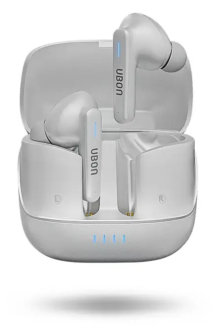 UBON J23 Topper Series: Premium Truly Wireless Earbuds with 36 Hours Playtime & Noise Isolation Features