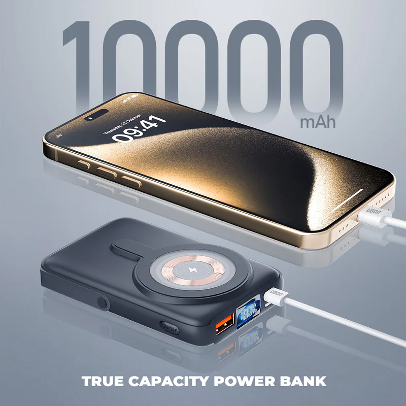 UBON PB-x110 with 4 built-in cables and 10000mAh performance