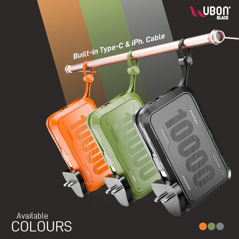 UBON PB-X113, 30W, 5-in-1 Power Bank + Charger