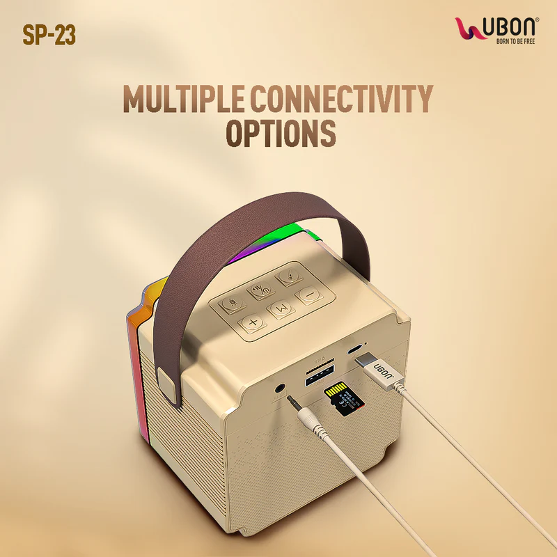 UBON SP-23 Disco 3.0: Karaoke Fun with Power-Packed Sound