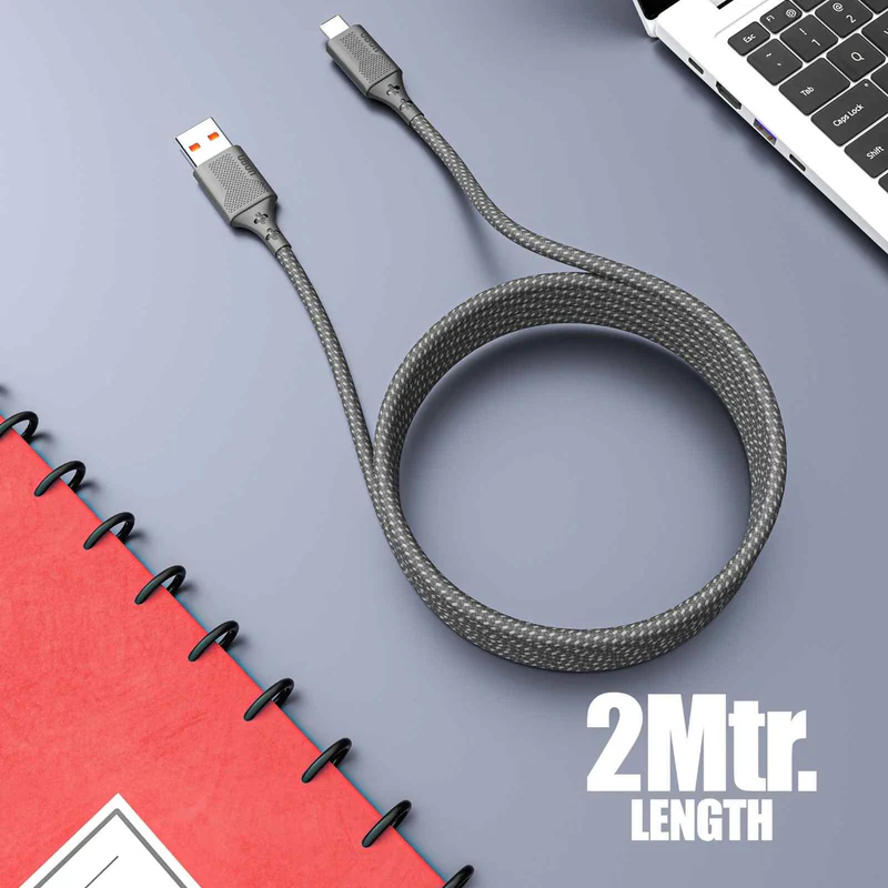UBON WR-408: The Ultimate Type-C Braided Cable for Speed, Durability, and Convenience