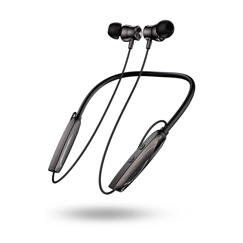 UBON CL-120 ENC Magnetic Wireless Neckband: Enjoy Powerful Features with 80 Hours Playtime.