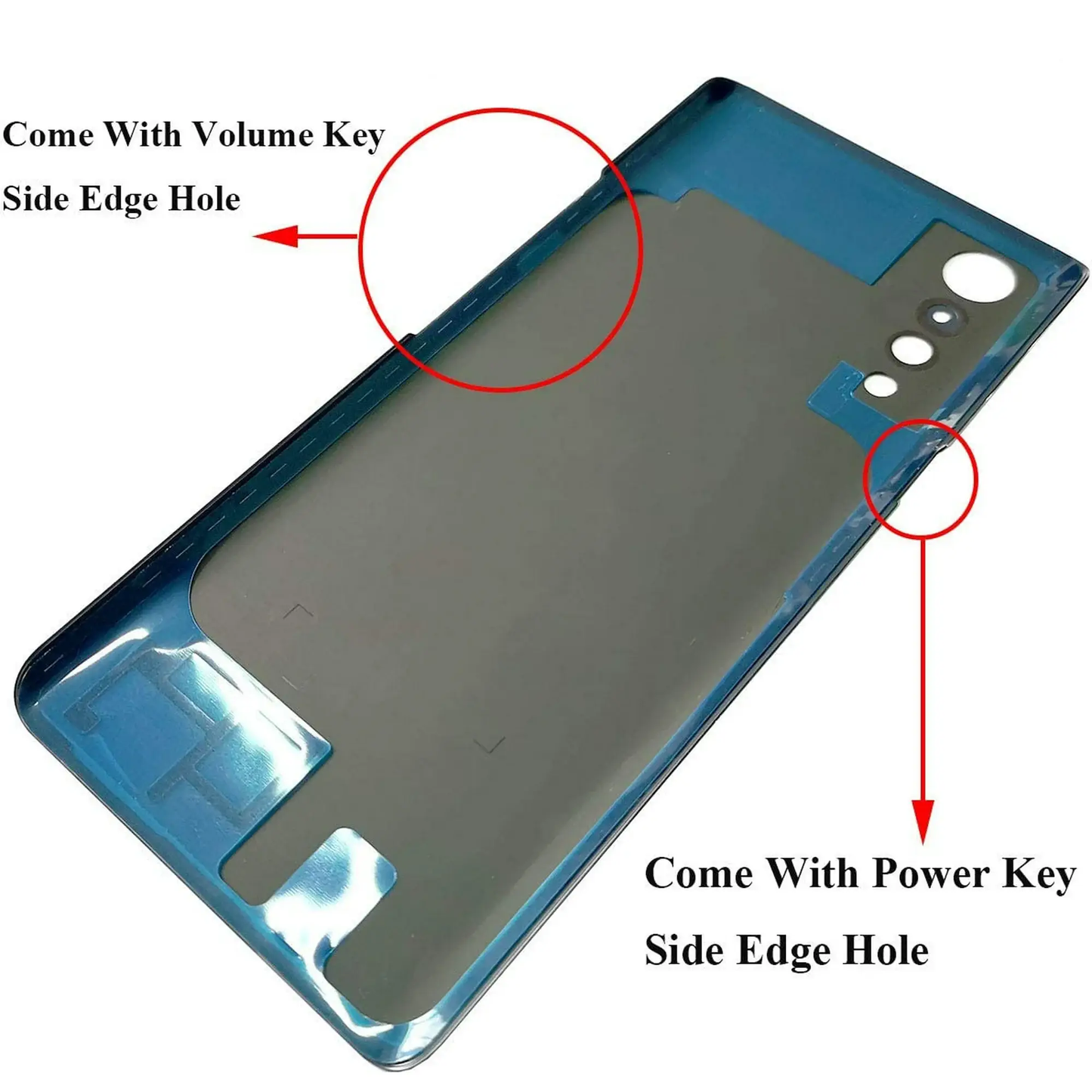 Back Cover Glass Panel for LG Velvet 5G (LM-G900N, LM-G900EM, LM-G900, LM-G900TM)