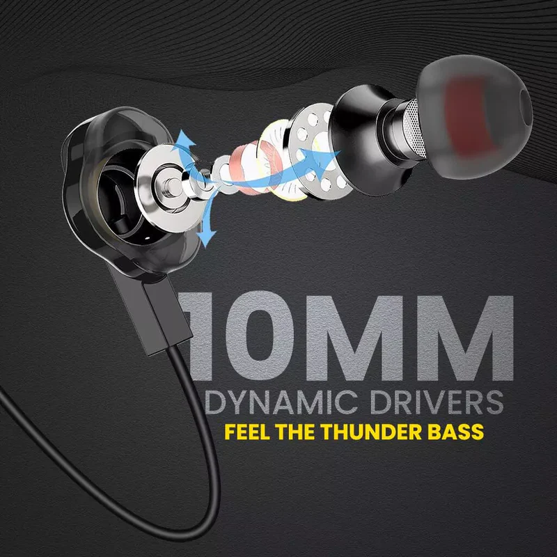Ubon Thunder Bass UB-735 Wired Earphone