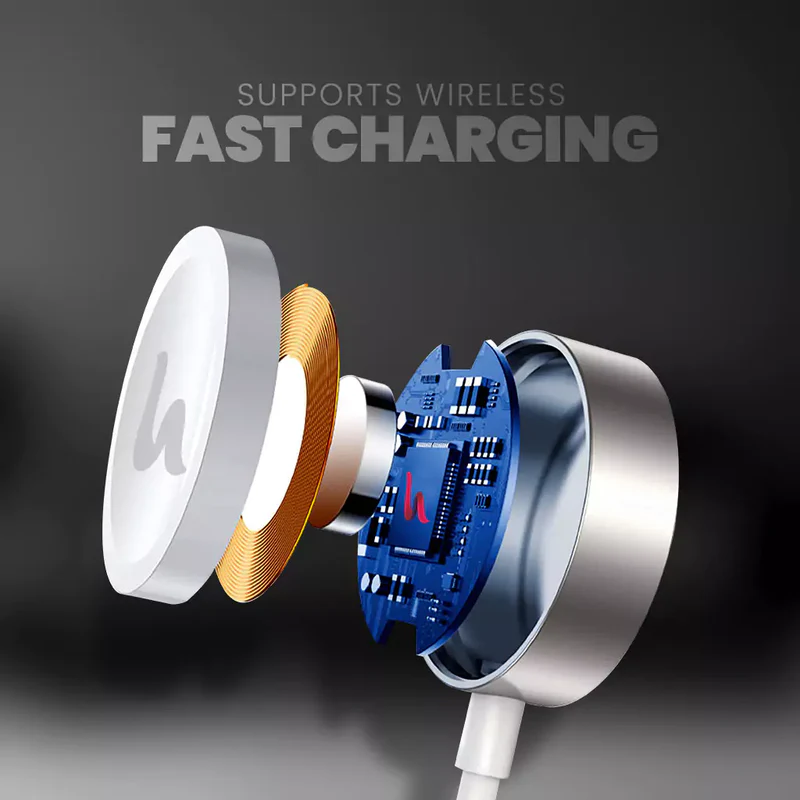 UBON Magnetic WC-225 Wireless Fast Charger To iPh Watch