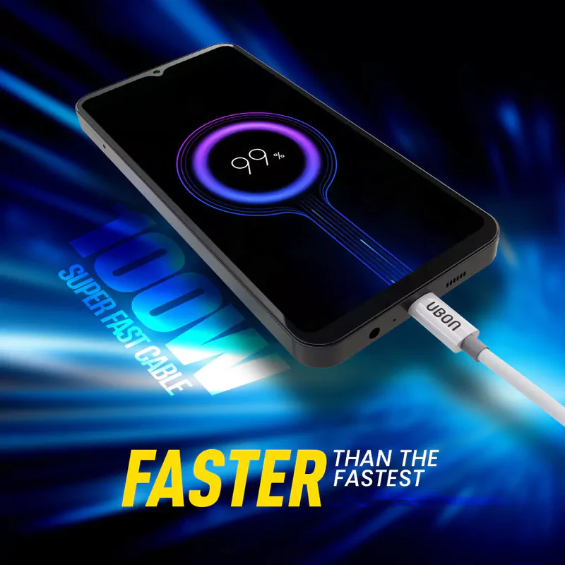 UBON OG Series WR-329 USB To Type-C 100W Cable