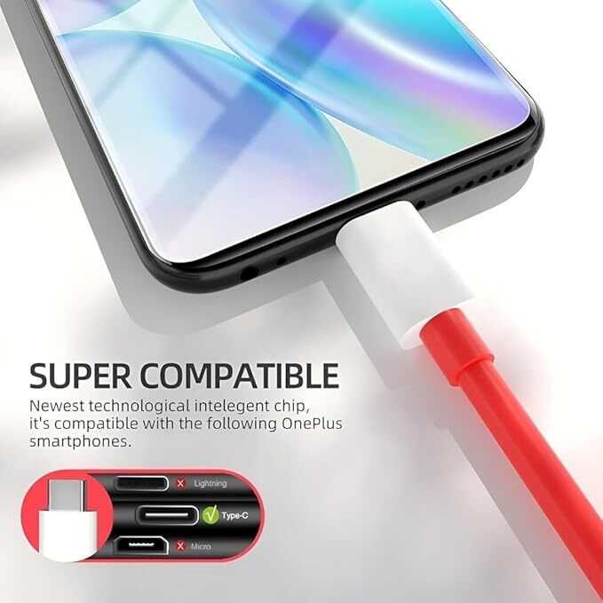 100W SuperVOOC 5A Wall Charger for Mobile with Detachable Cable