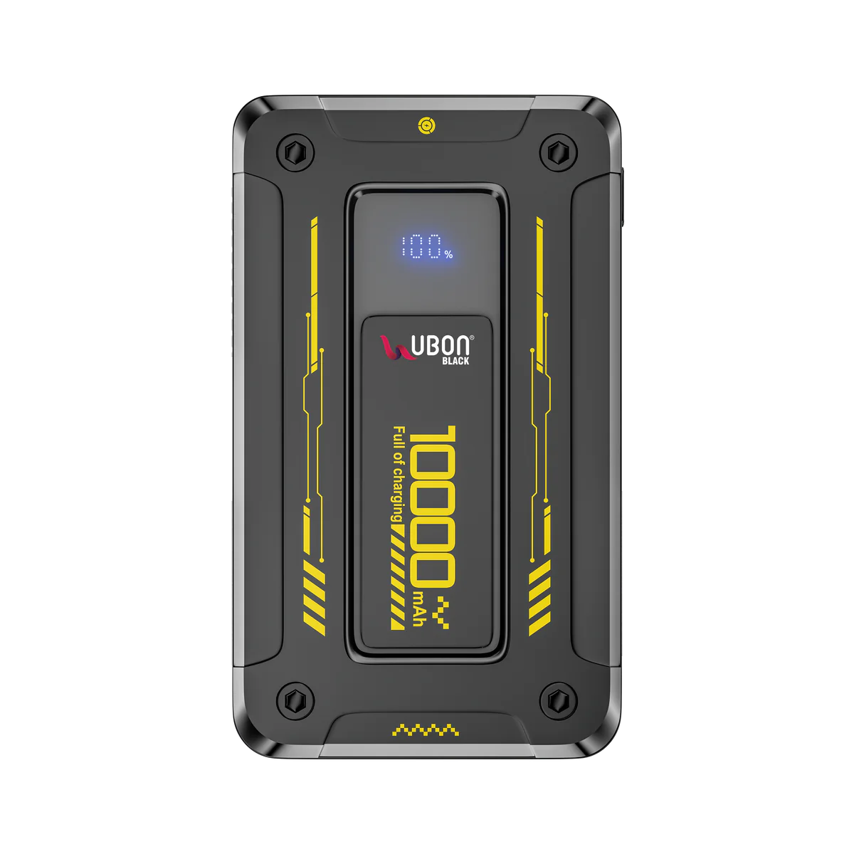 UBON PB-X114, 6-in-1 Easy Power: 22.5W Fast Charging Power Bank with Triple Built-in Cables