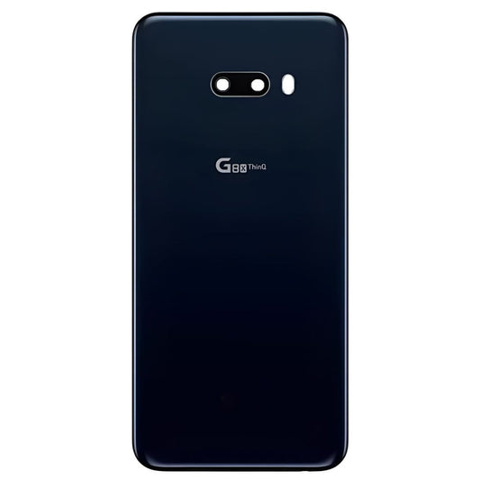 Back Panel Glass Compatible with LG G8X ThinQ – Black