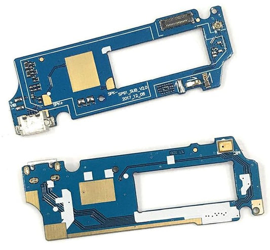 Charging Connector Flex / PCB Board for LAVA Z91