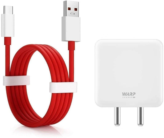 85W SuperVOOC 6A Wall Charger for Mobile with Detachable Cable - White