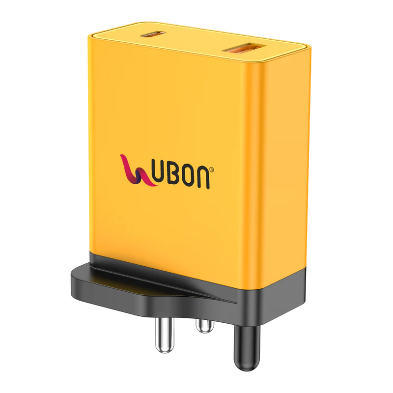 UBON CH-945 Boss Series Dual Port Fast Wall Charger: Superfast Charging, Powerful Performance