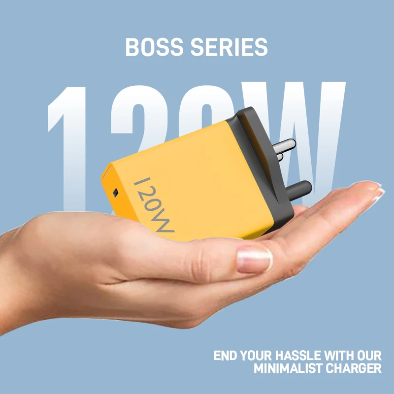 UBON CH-945 Boss Series Dual Port Fast Wall Charger: Superfast Charging, Powerful Performance
