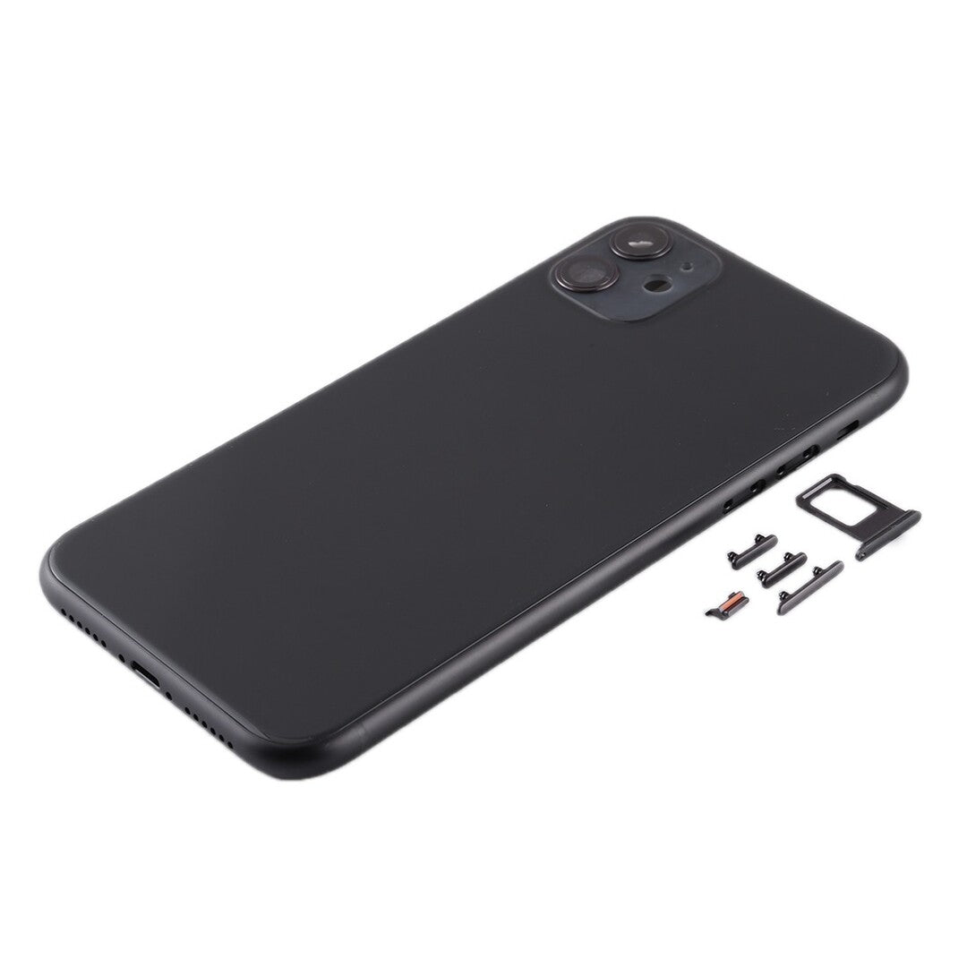 Full Body Housing Compatible with Apple iPhone 11 - Black