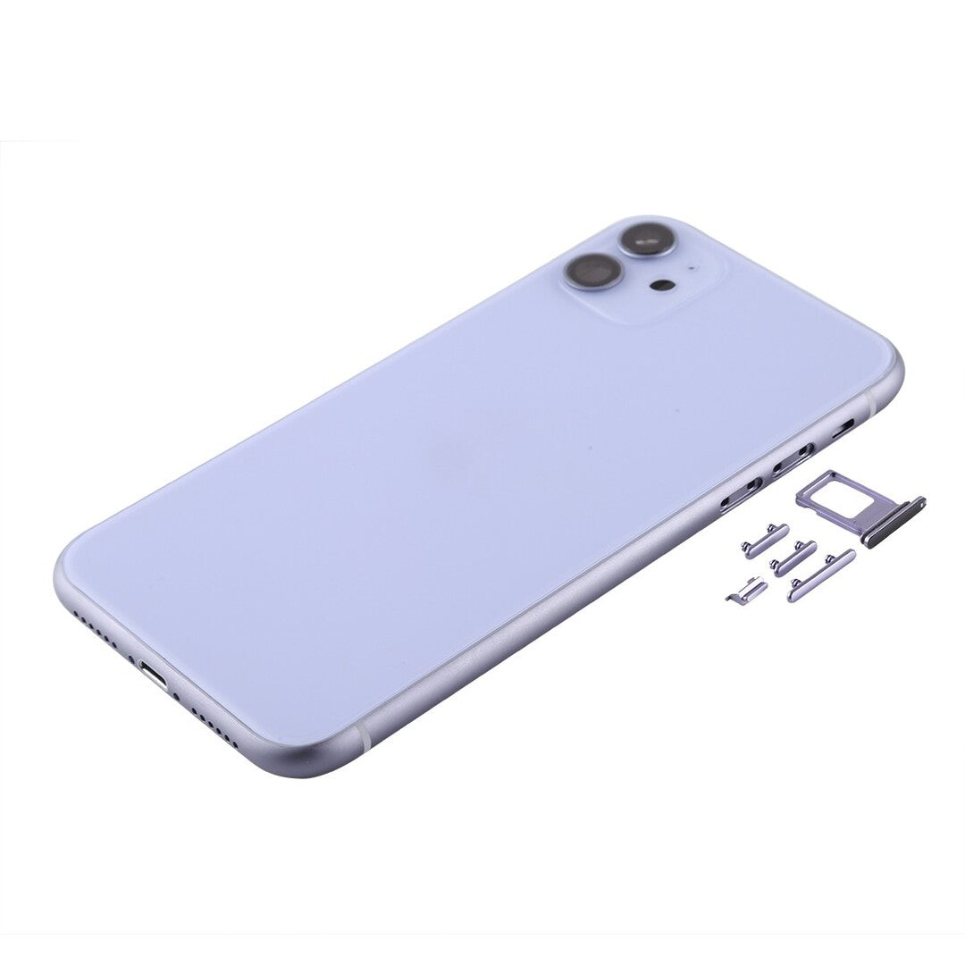 Full Body Housing Compatible with Apple iPhone 11 - Black