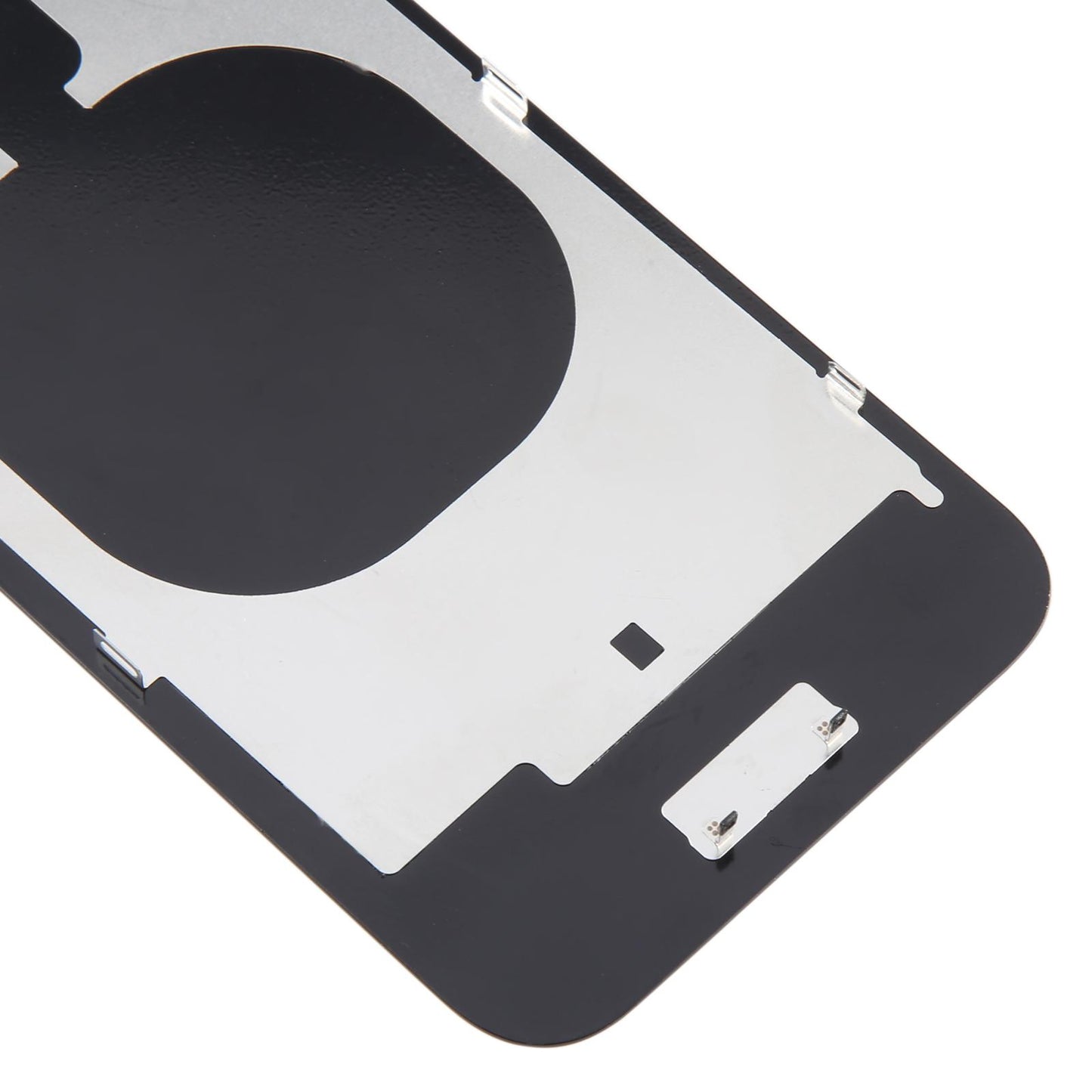 Back Panel Glass Compatible with Camera Lens Cover for Apple iPhone 16e - Black