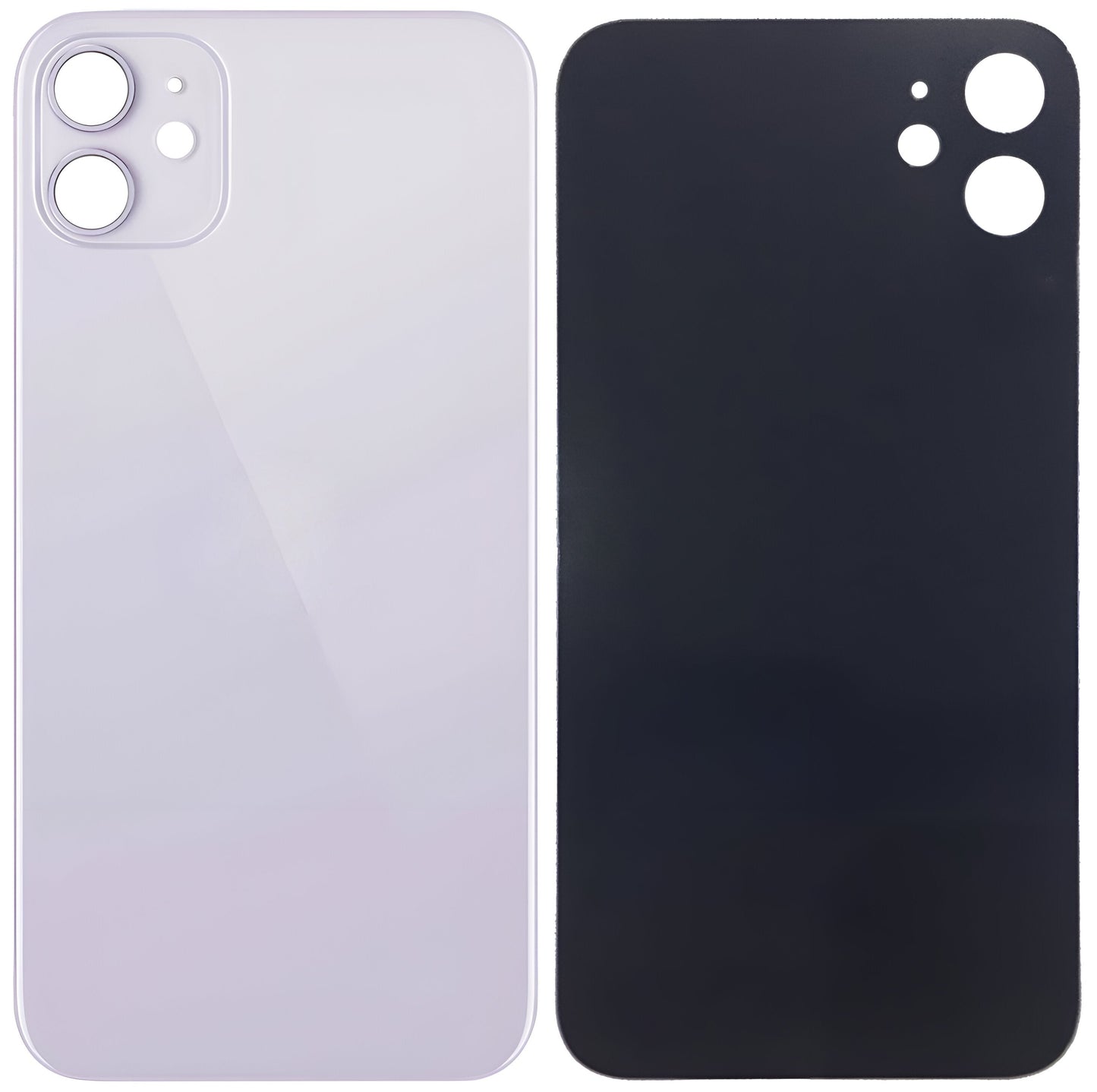 Back Panel Glass Compatible with Samsung Galaxy S22 Ultra 5G - Black