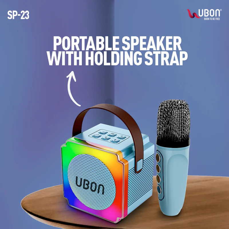 UBON SP-23 Disco 3.0: Karaoke Fun with Power-Packed Sound