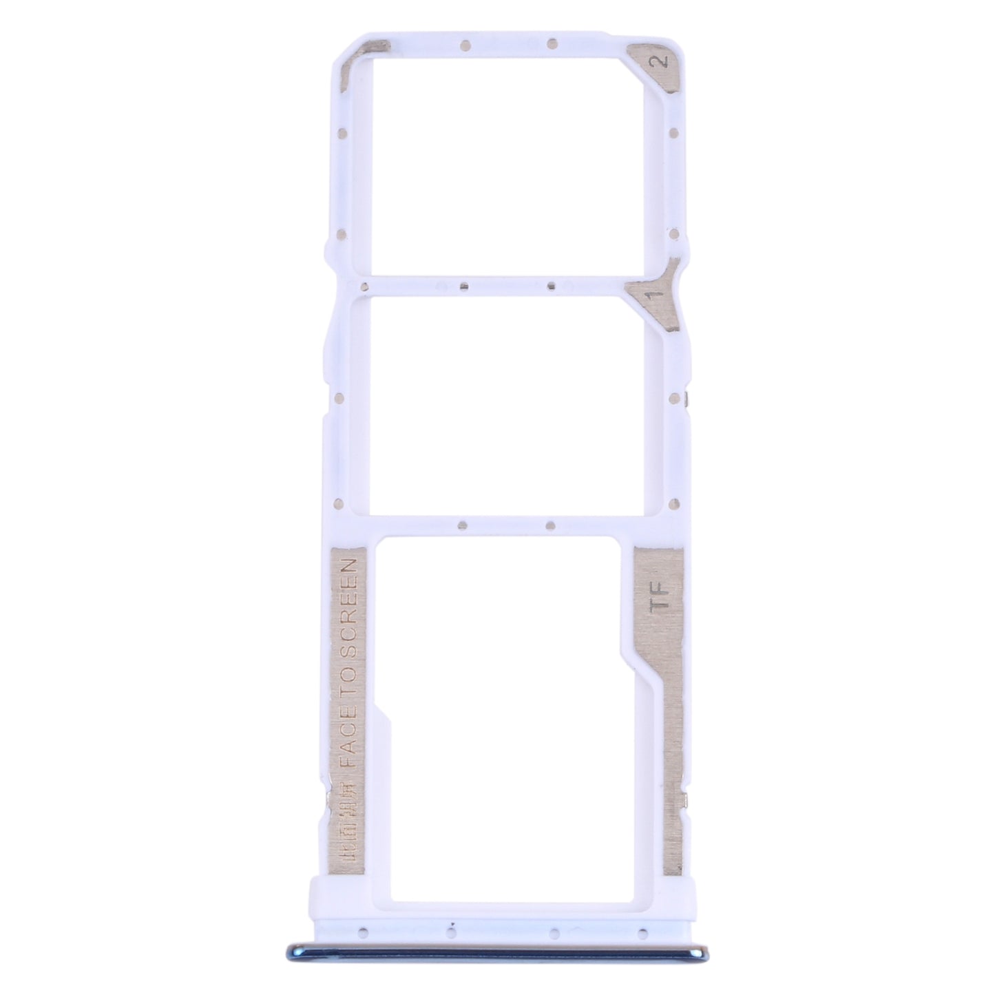 2xSIM Card Tray + Micro SD Card Tray for Xiaomi Redmi Note 10 Pro / Redmi Note 10 Pro Max
