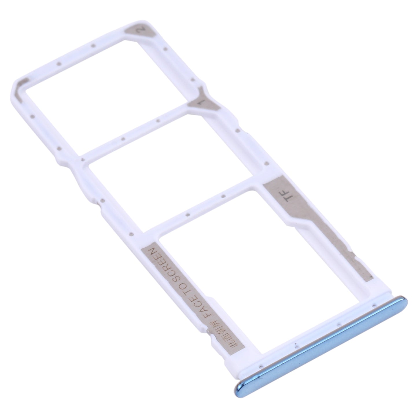 2xSIM Card Tray + Micro SD Card Tray for Xiaomi Redmi Note 10 Pro / Redmi Note 10 Pro Max