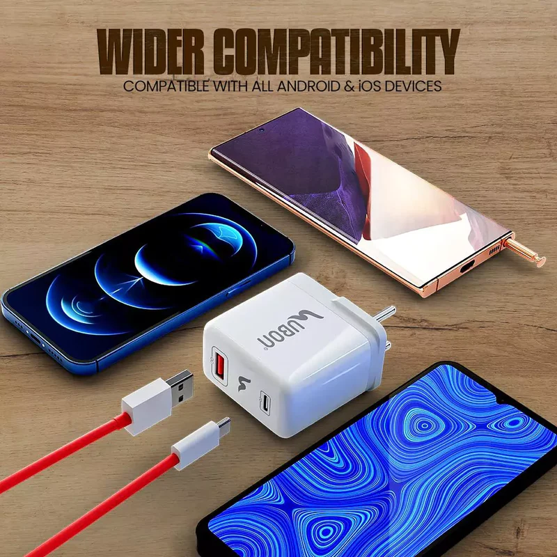 Ubon Maharaja Series CH-008 65W PD Charger with Type-C Cable