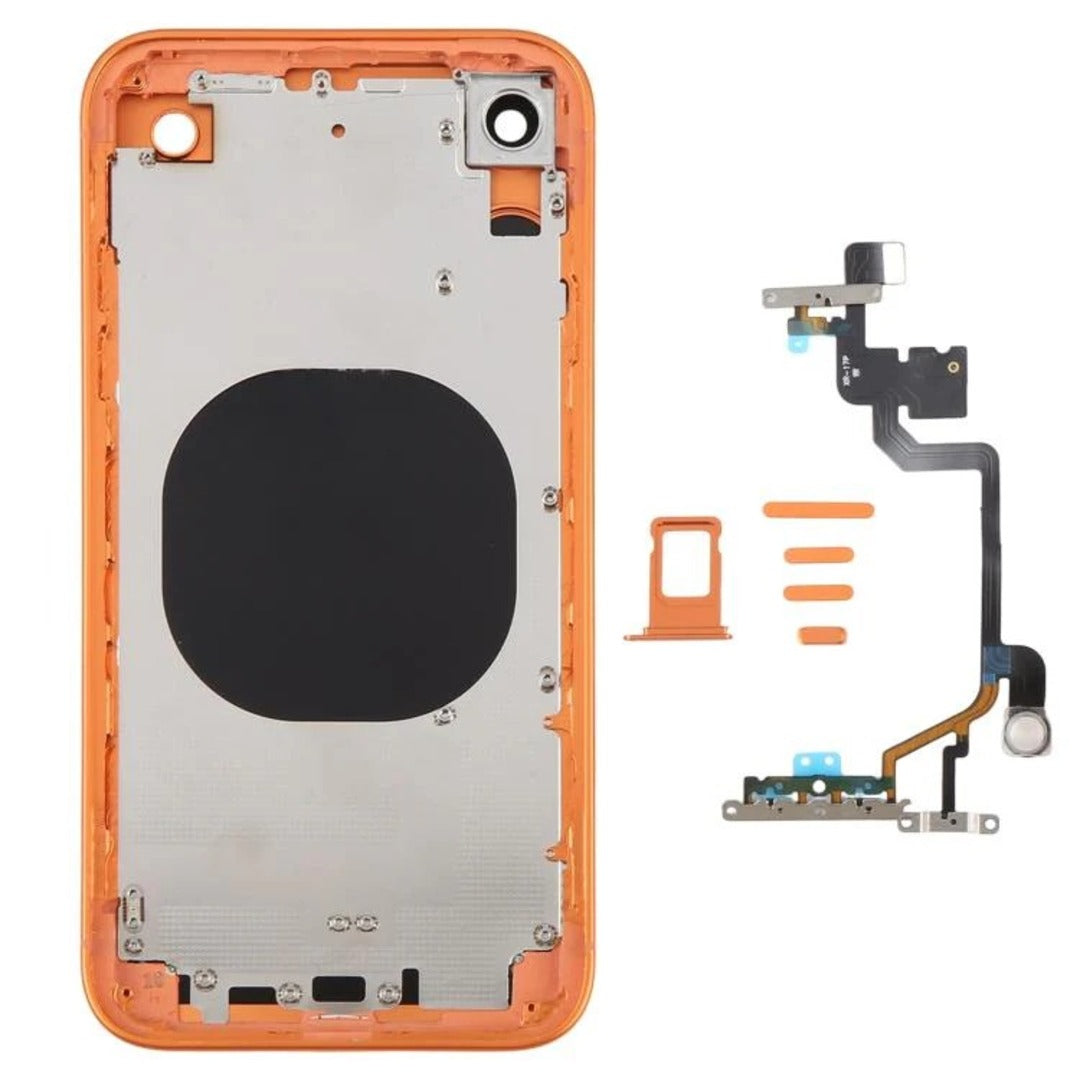 iPhone XR to iPhone 17 Pro Body Converter (Back Housing Conversion Kit) - Orange