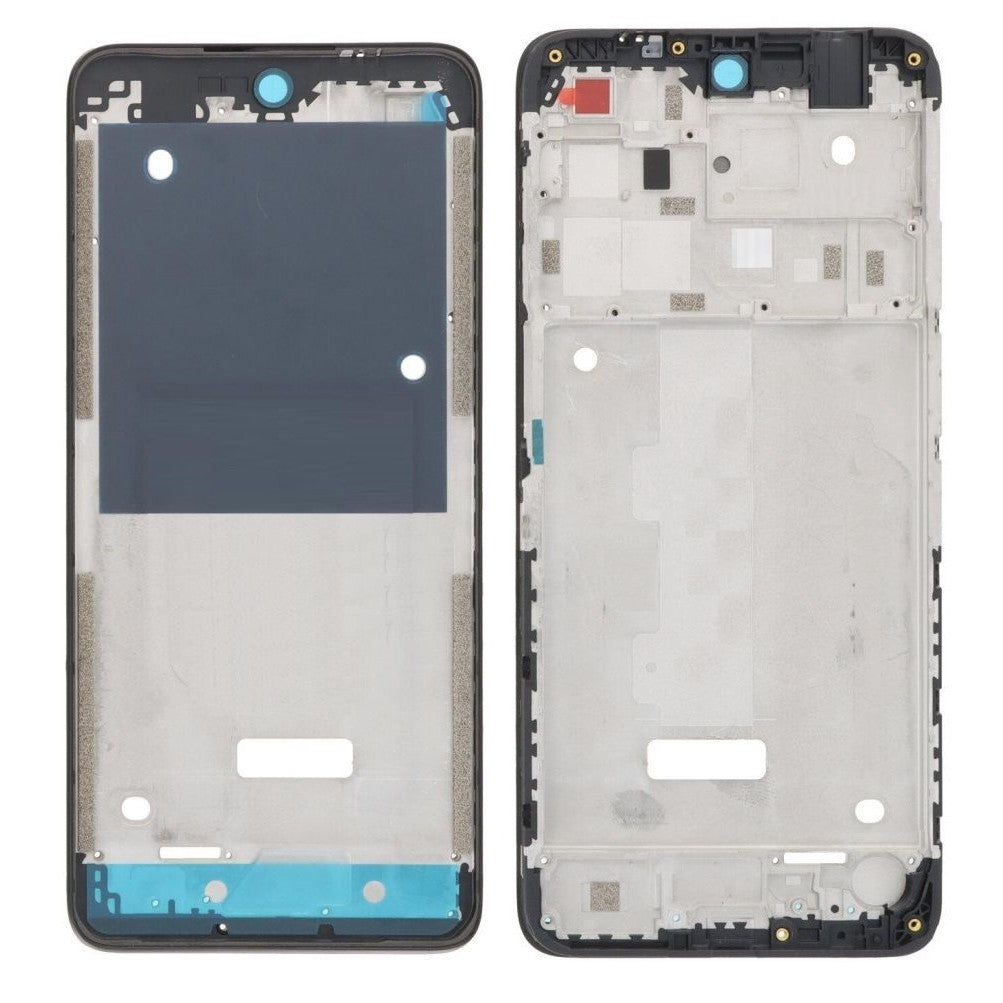 LCD Frame Middle Chassis for Motorola Moto E22s (PAW20007IN) - (Black)